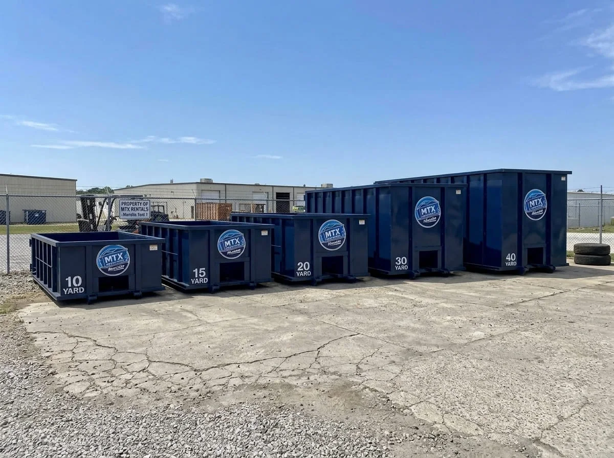 30 Yard Dumpster roll-off container delivered in Marietta, GA