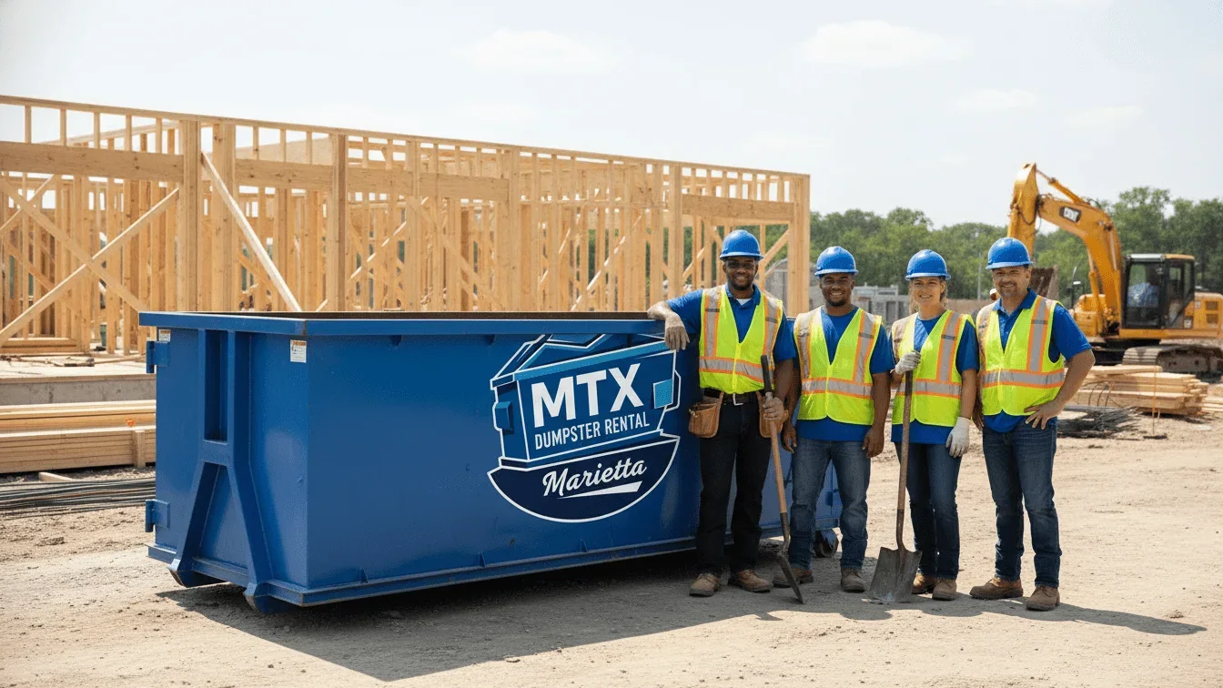 Construction Dumpster Rental in Marietta, GA